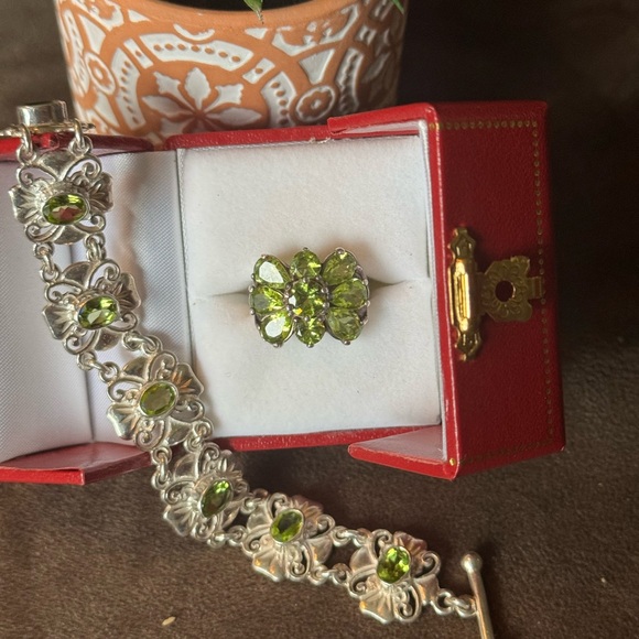 Sterling Silver Bracelet and Ring Bundle - Picture 3 of 7